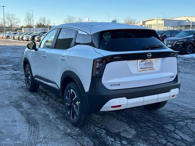 new 2025 Nissan Kicks car, priced at $27,680