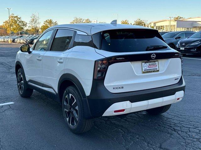 new 2025 Nissan Kicks car, priced at $26,798