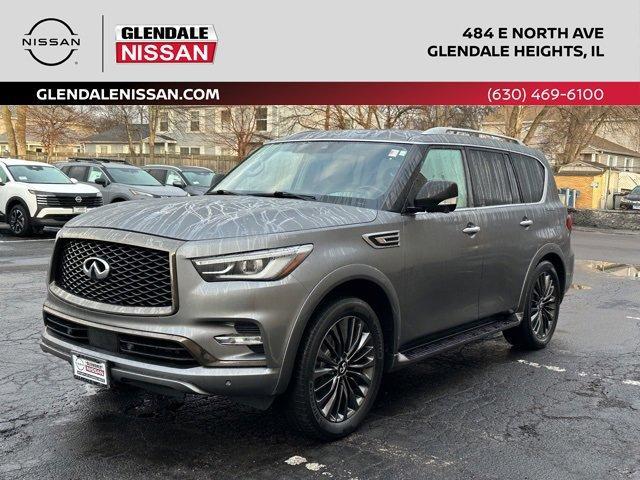 used 2021 INFINITI QX80 car, priced at $26,900