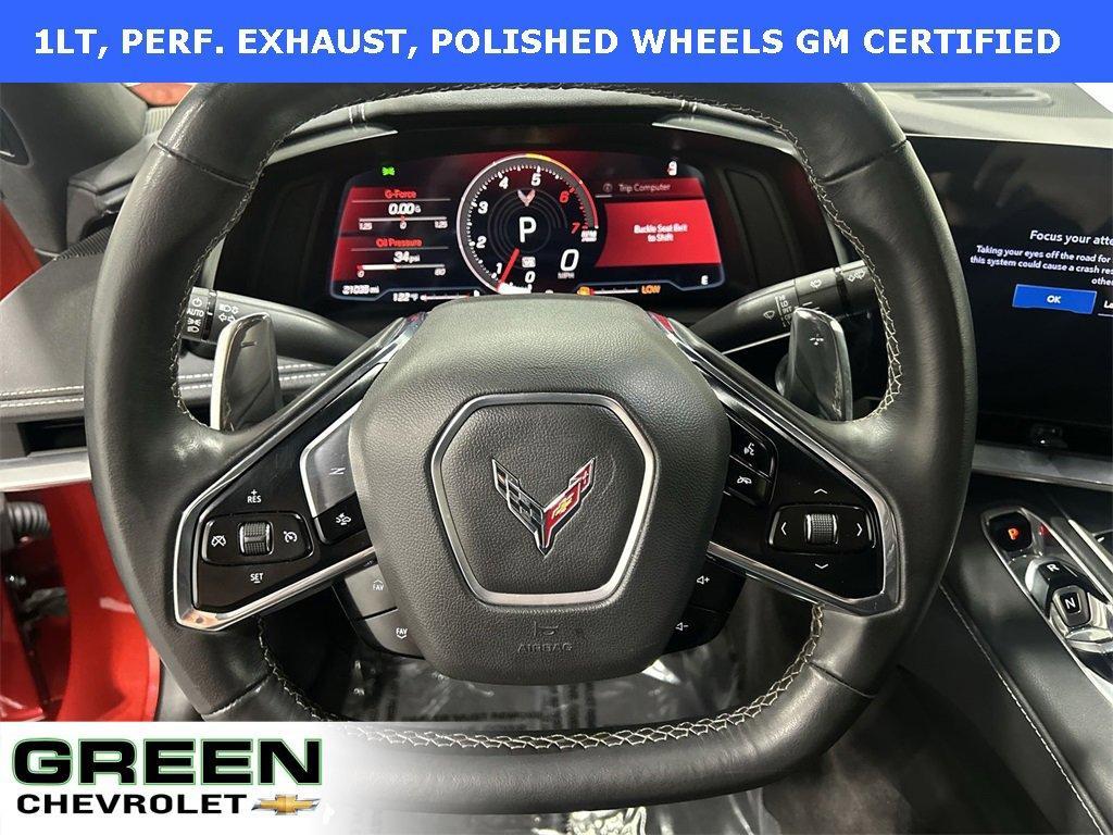 used 2024 Chevrolet Corvette car, priced at $69,999