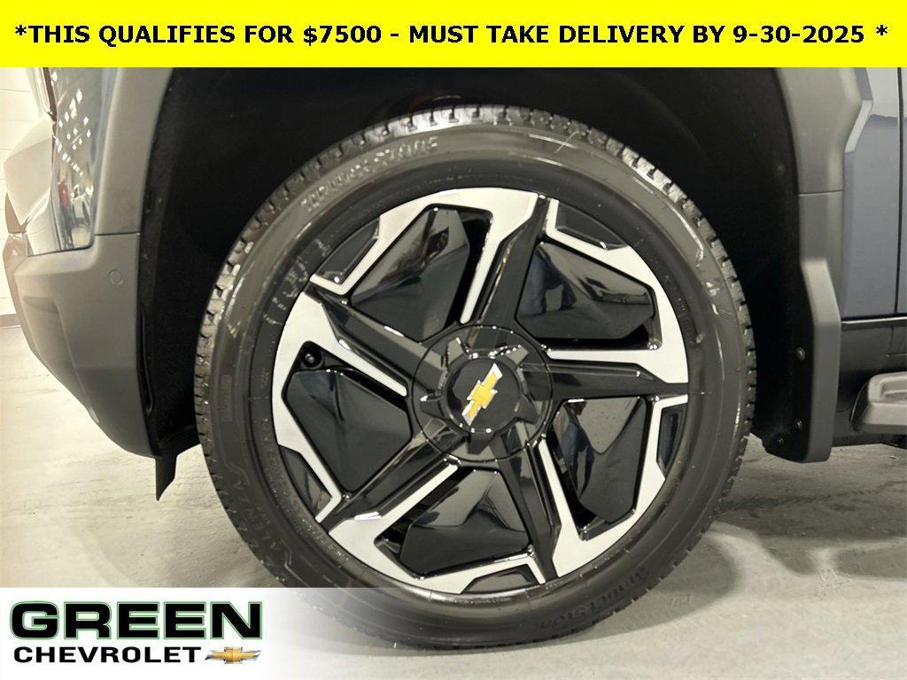 new 2025 Chevrolet Silverado EV car, priced at $71,256