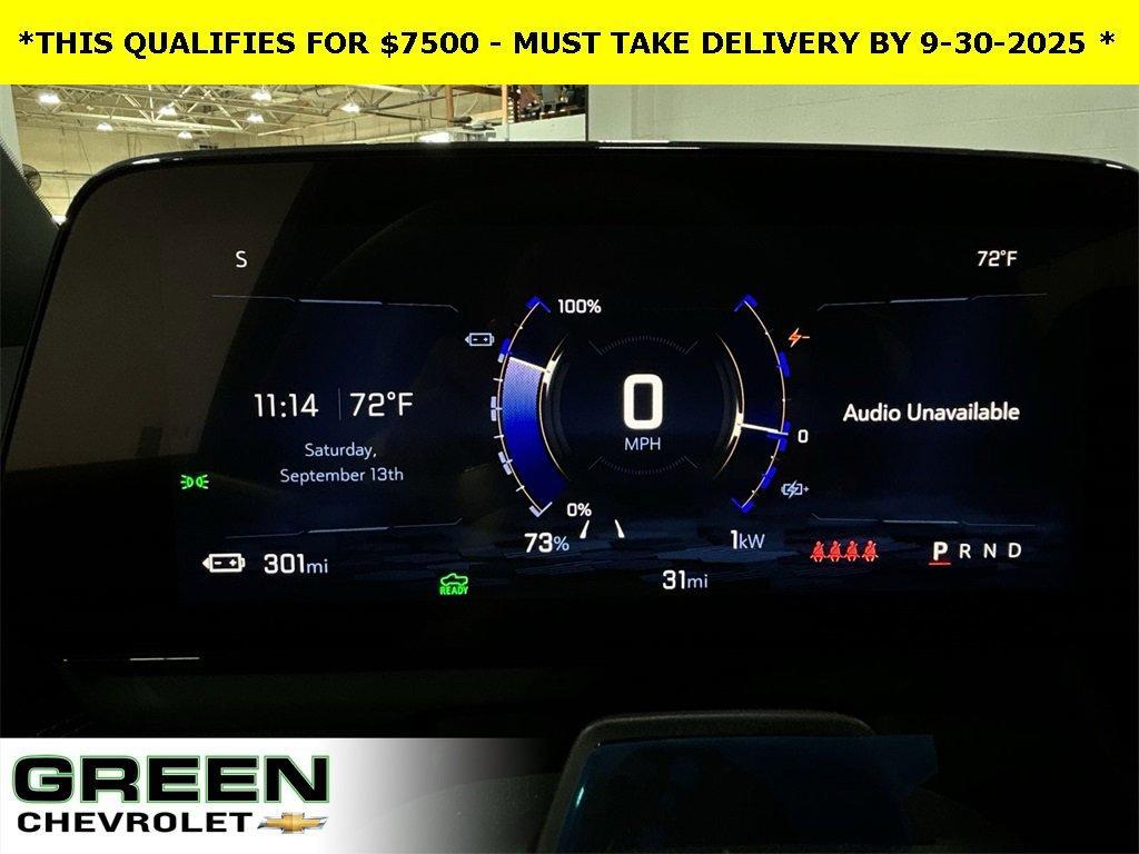 new 2025 Chevrolet Silverado EV car, priced at $71,256
