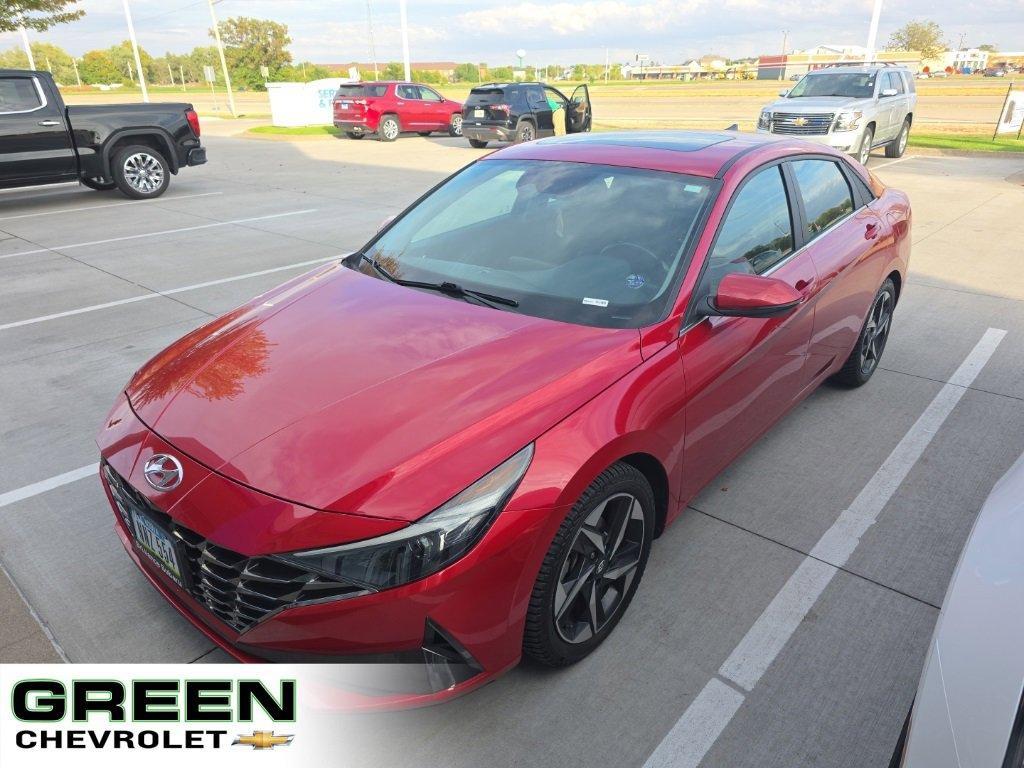 used 2021 Hyundai Elantra car, priced at $17,999