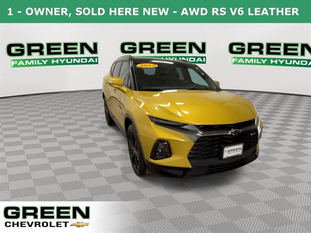 used 2022 Chevrolet Blazer car, priced at $27,999
