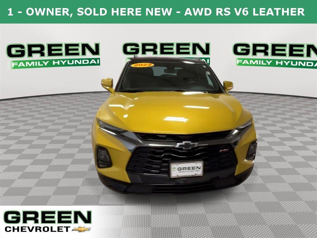 used 2022 Chevrolet Blazer car, priced at $27,999