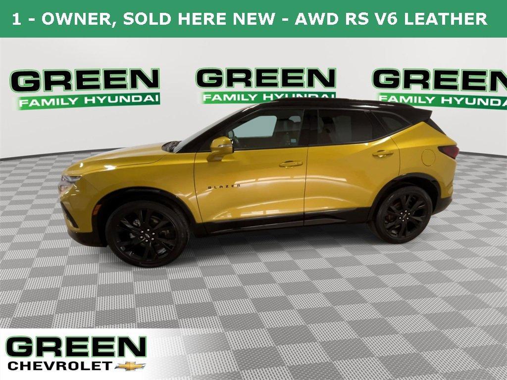 used 2022 Chevrolet Blazer car, priced at $27,999