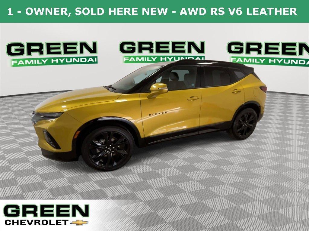 used 2022 Chevrolet Blazer car, priced at $27,999