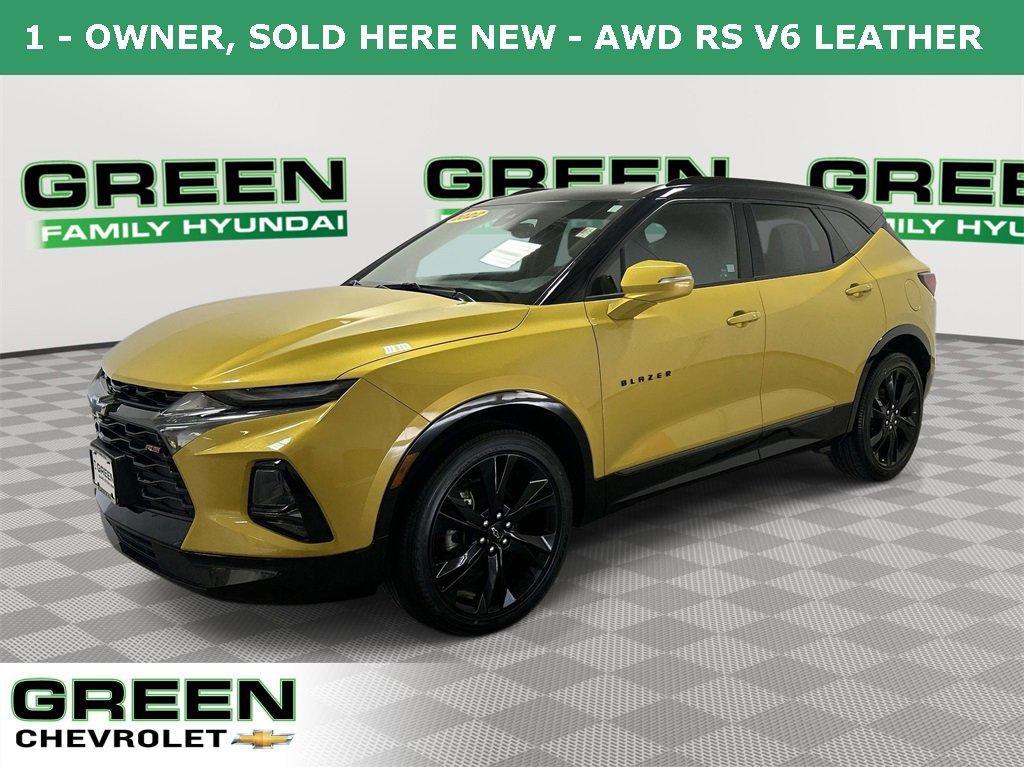 used 2022 Chevrolet Blazer car, priced at $27,999