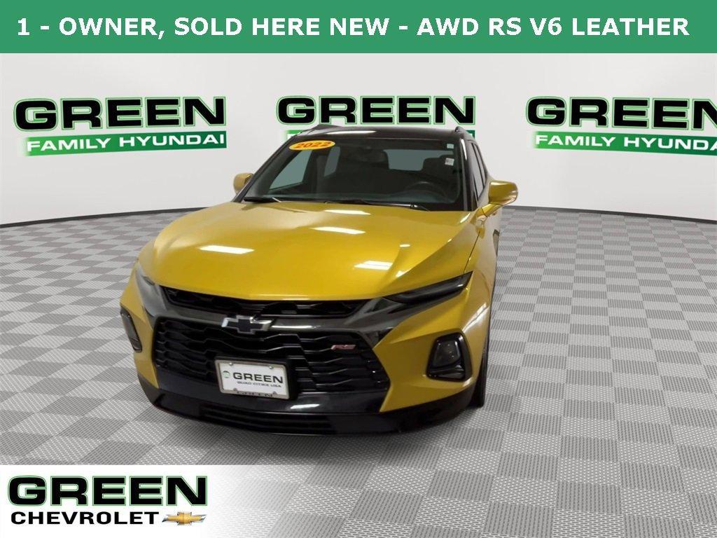 used 2022 Chevrolet Blazer car, priced at $27,999