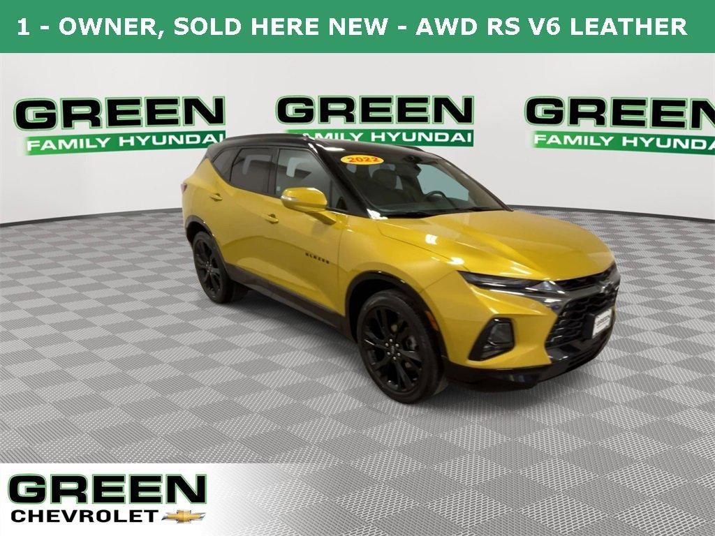 used 2022 Chevrolet Blazer car, priced at $27,999