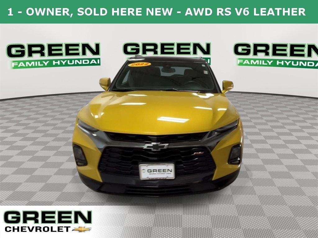 used 2022 Chevrolet Blazer car, priced at $27,999