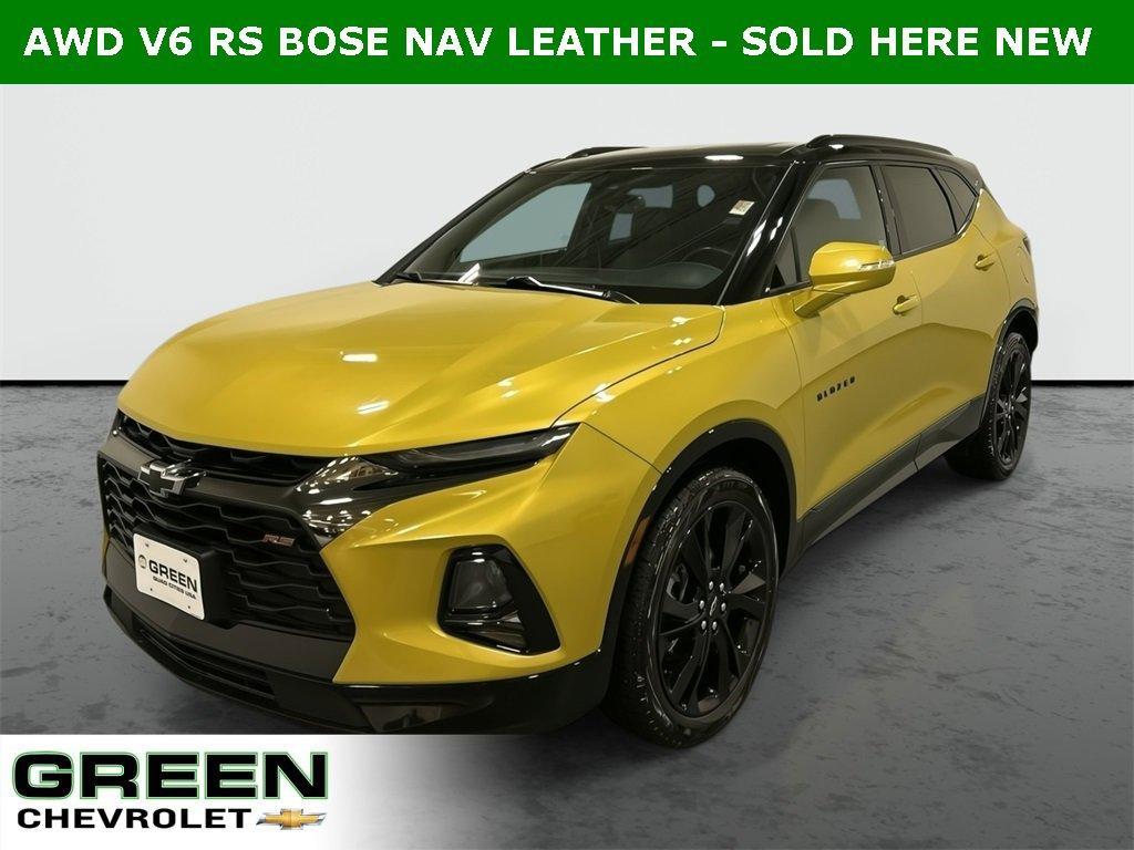 used 2022 Chevrolet Blazer car, priced at $27,999