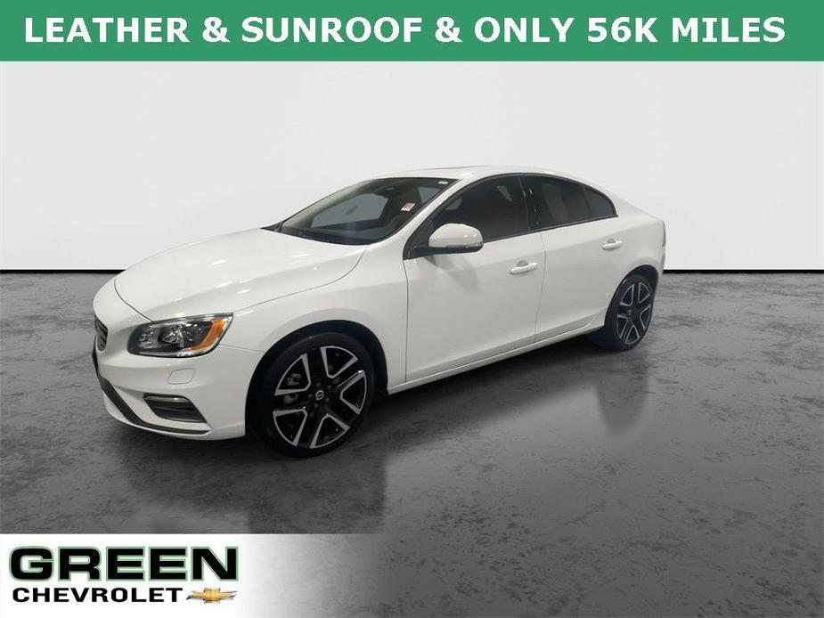 used 2018 Volvo S60 car, priced at $17,500