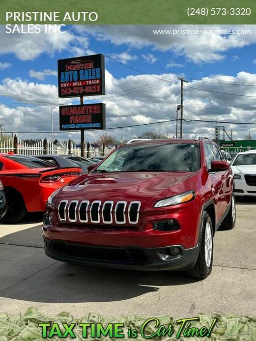 used 2017 Jeep Cherokee car, priced at $11,500