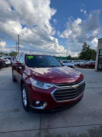 used 2020 Chevrolet Traverse car, priced at $15,599