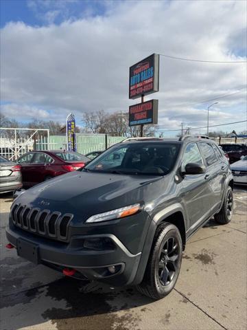 used 2017 Jeep Cherokee car, priced at $12,599