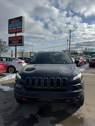 used 2017 Jeep Cherokee car, priced at $12,599