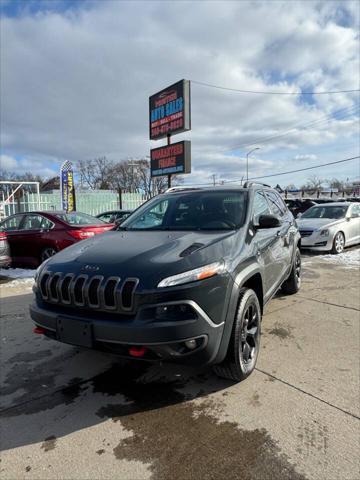 used 2017 Jeep Cherokee car, priced at $12,599