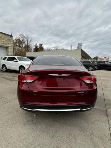 used 2015 Chrysler 200 car, priced at $6,599