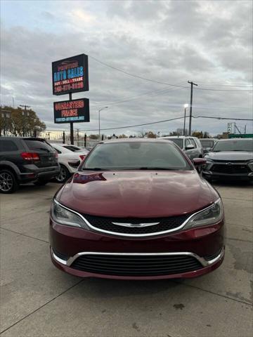 used 2015 Chrysler 200 car, priced at $6,599