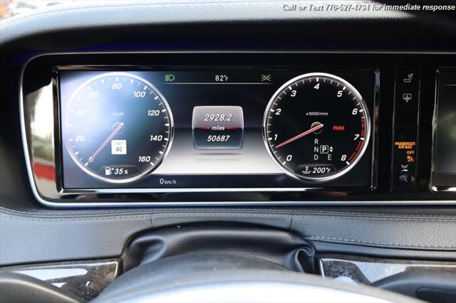 used 2016 Mercedes-Benz S-Class car, priced at $31,995