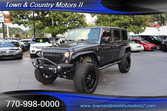 used 2017 Jeep Wrangler Unlimited car, priced at $22,998