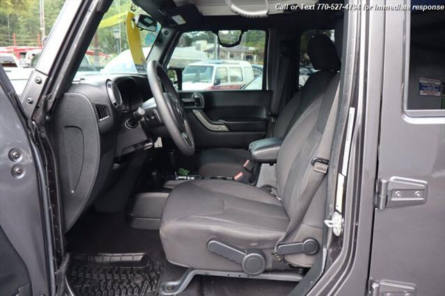 used 2017 Jeep Wrangler Unlimited car, priced at $22,998
