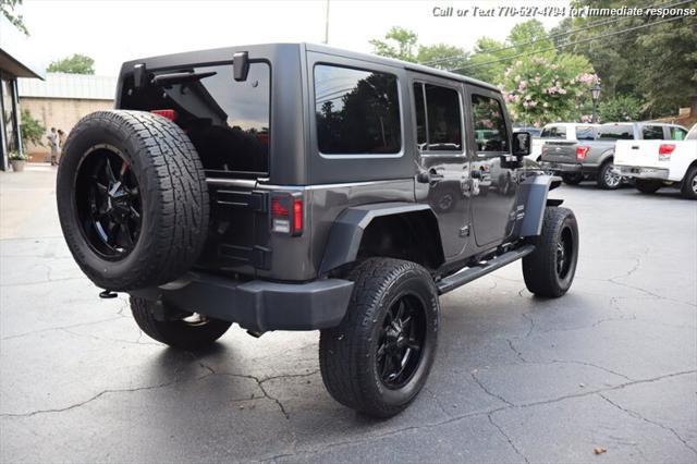 used 2017 Jeep Wrangler Unlimited car, priced at $22,998