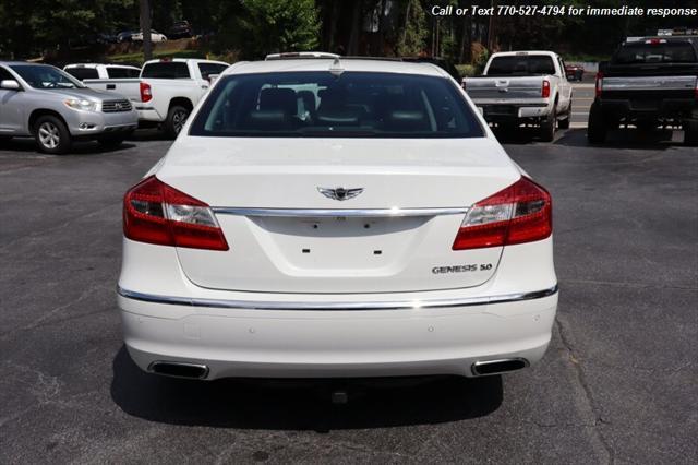 used 2012 Hyundai Genesis car, priced at $8,998