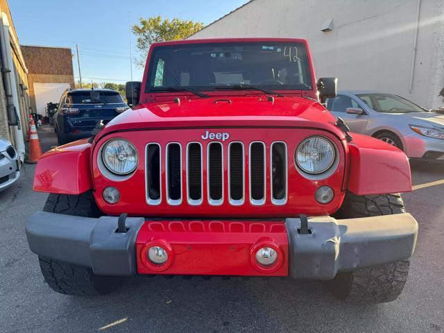 used 2016 Jeep Wrangler Unlimited car, priced at $18,499