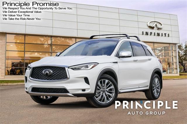 new 2025 INFINITI QX50 car, priced at $50,280