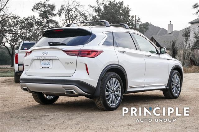 new 2025 INFINITI QX50 car, priced at $51,280