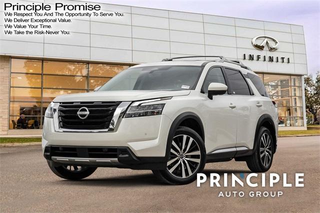 used 2024 Nissan Pathfinder car, priced at $39,995