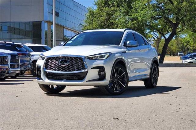 new 2025 INFINITI QX55 car, priced at $59,855