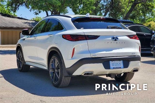 new 2025 INFINITI QX55 car, priced at $62,222