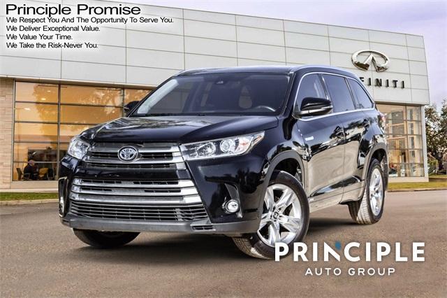 used 2019 Toyota Highlander Hybrid car, priced at $29,000