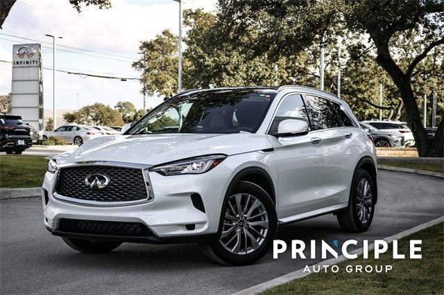 used 2025 INFINITI QX50 car, priced at $43,750