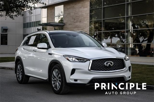 used 2025 INFINITI QX50 car, priced at $43,750