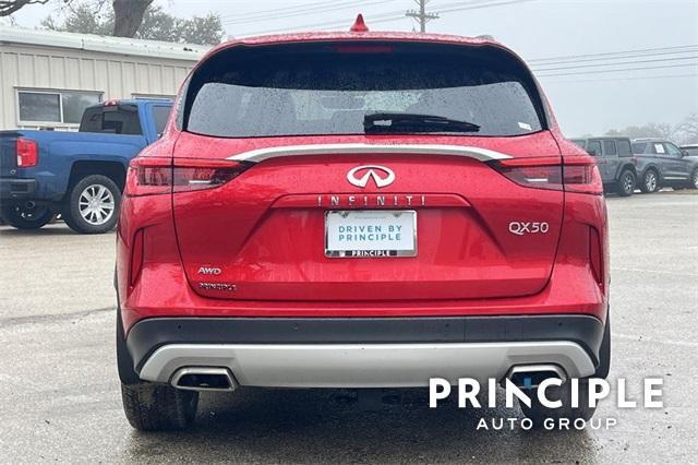 used 2024 INFINITI QX50 car, priced at $45,000