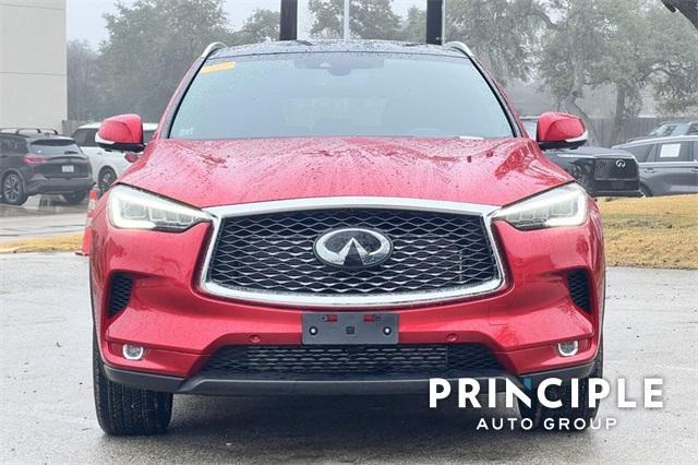 used 2024 INFINITI QX50 car, priced at $45,000