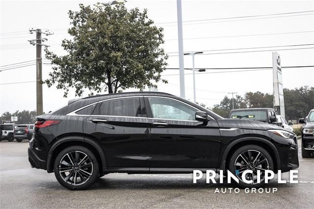 new 2025 INFINITI QX55 car, priced at $57,906