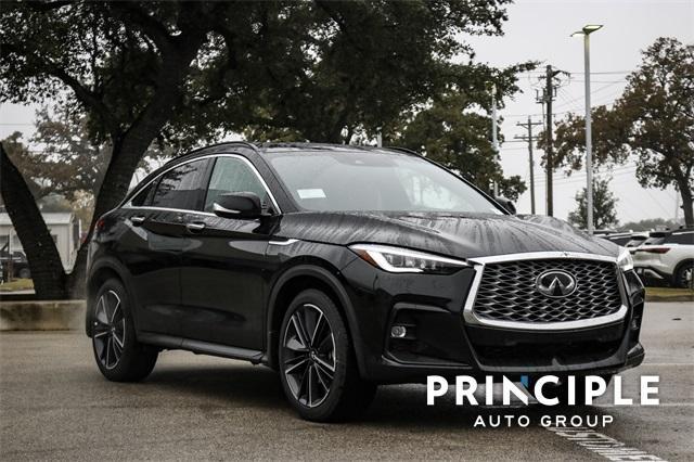 new 2025 INFINITI QX55 car, priced at $57,906