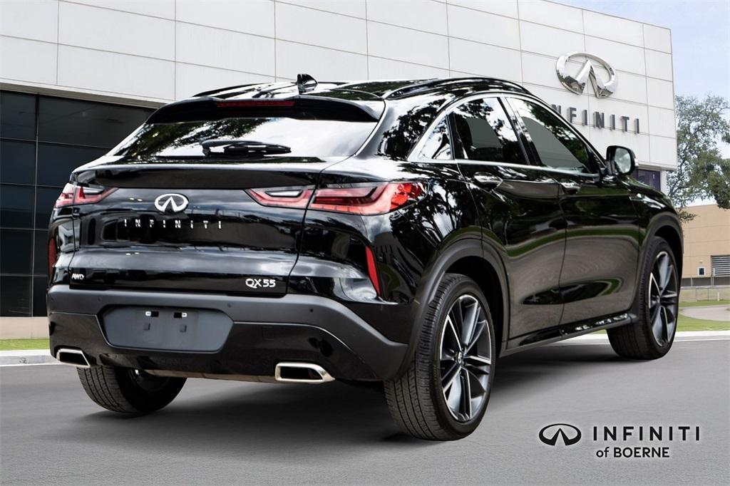 used 2025 INFINITI QX55 car, priced at $36,500