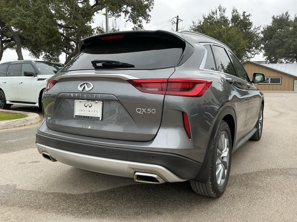 used 2021 INFINITI QX50 car, priced at $23,595