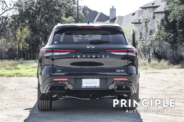 new 2025 INFINITI QX60 car, priced at $58,674