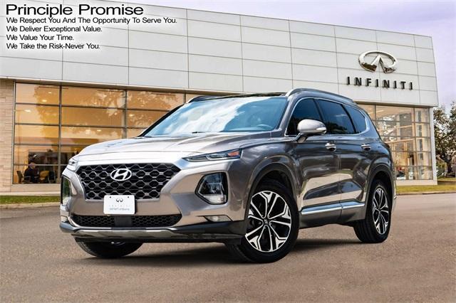 used 2019 Hyundai Santa Fe car, priced at $17,795