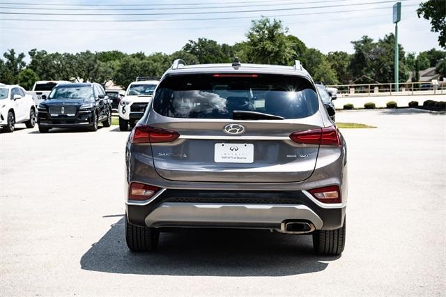 used 2019 Hyundai Santa Fe car, priced at $17,795