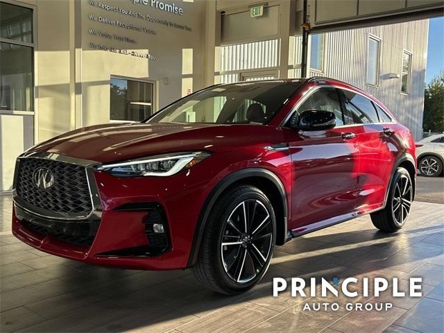 new 2025 INFINITI QX55 car, priced at $61,240