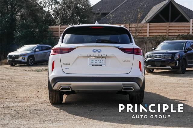 new 2025 INFINITI QX50 car, priced at $47,655