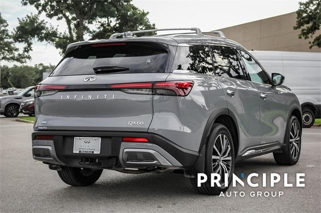 used 2025 INFINITI QX60 car, priced at $50,626